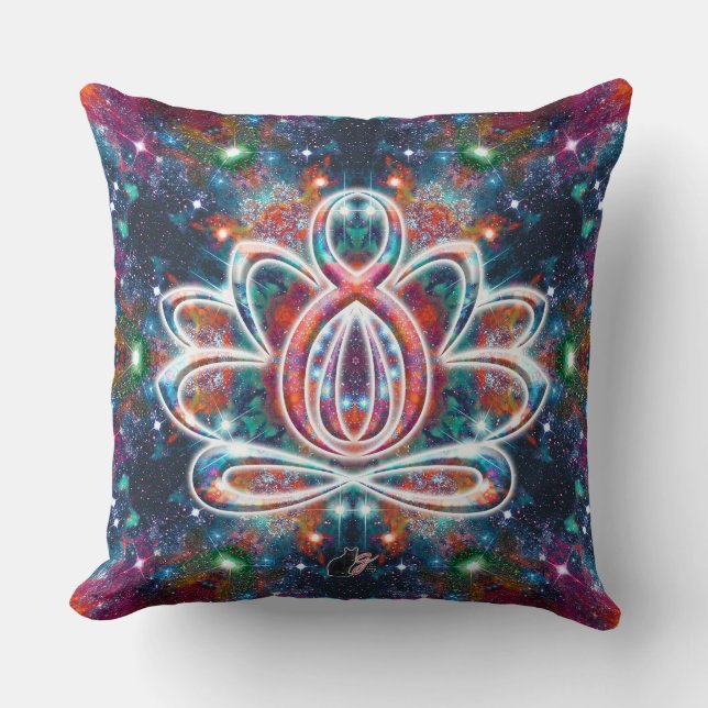 Coussin Zen Lotus (Recto)
