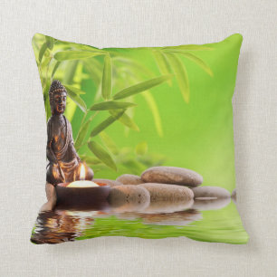 Coussin zen, méditation, Bouddha, paix, yoga, énergie,