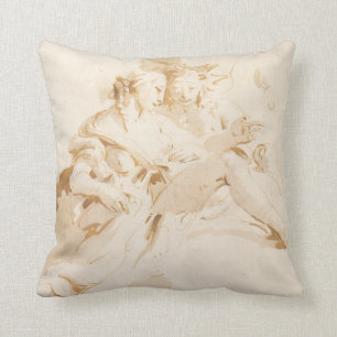 Coussin Zéphyr et Flora