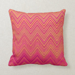 Coussin zigzag