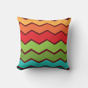 Coussin Zigzag des années 1970