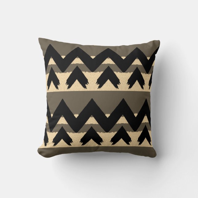 Coussin Zigzag tendance (Recto)