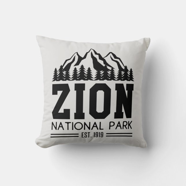 Coussin Zion National Park Utah USA Outdoor Randonnée (Recto)