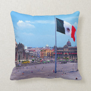 Coussin Zocalo, Mexico, Mexique