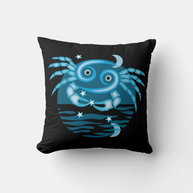 Coussin Zodiac Star Sign - Cancer (Recto)