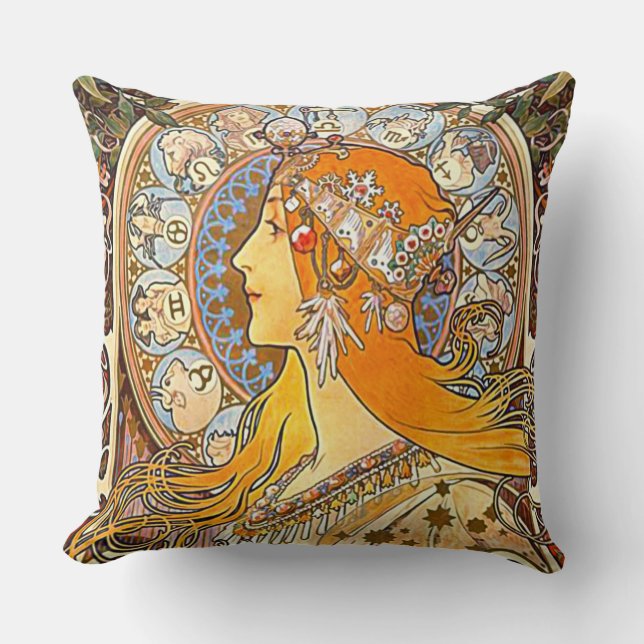 Coussin Zodiaque 1896 (Recto)