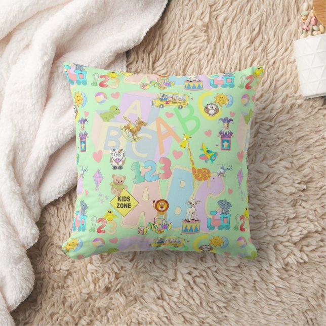 Coussin Zone Enfants (Couverture)