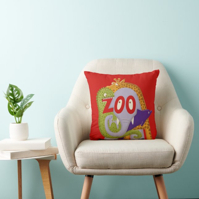 Coussin Zoo ! (Chaise)