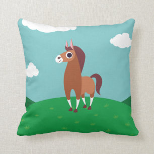 Coussin Zora le cheval