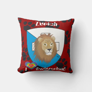 Coussin Zürich Schweiz Switzerland Kissen