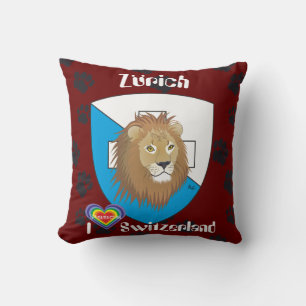 Coussin Zürich Schweiz Switzerland Kissen