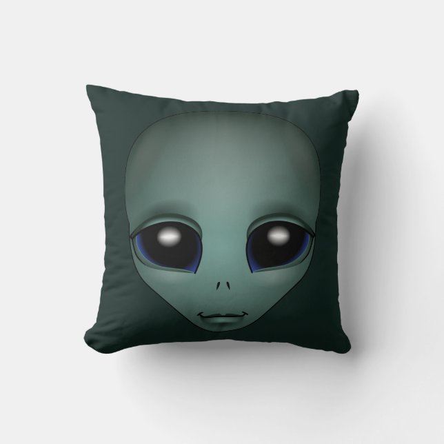 Coussins Aliens E.T. Cadeau Décor Alien & Keepsake (Recto)