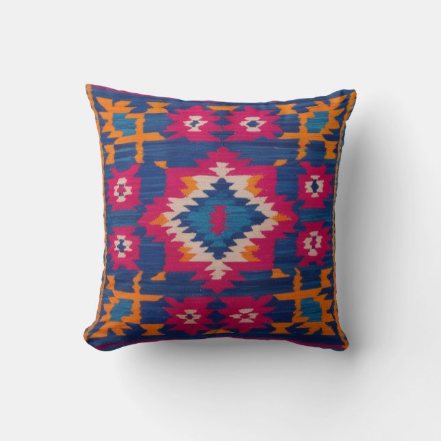Coussins Blue Kilim pour chaque chambre : Versatil (Recto)