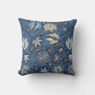 Coussins Carrés de fleurs tropicales Protea Batik