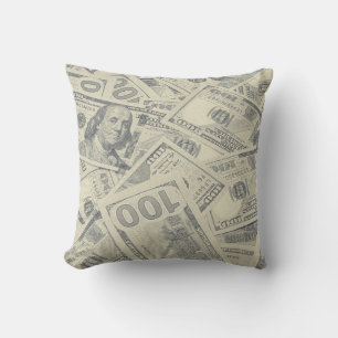 Coussins carrés gris motif argent