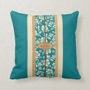 Coussins carrés personnalisables de planche de