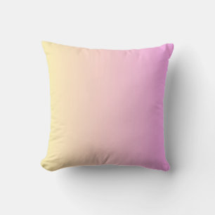 Coussins Coussins rose et jaune