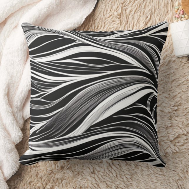Coussins de Beautiful Black and White Vibes (Couverture)