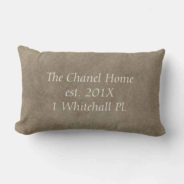 Coussins de Chauffage de Maison - La Maison Chanel (Recto)