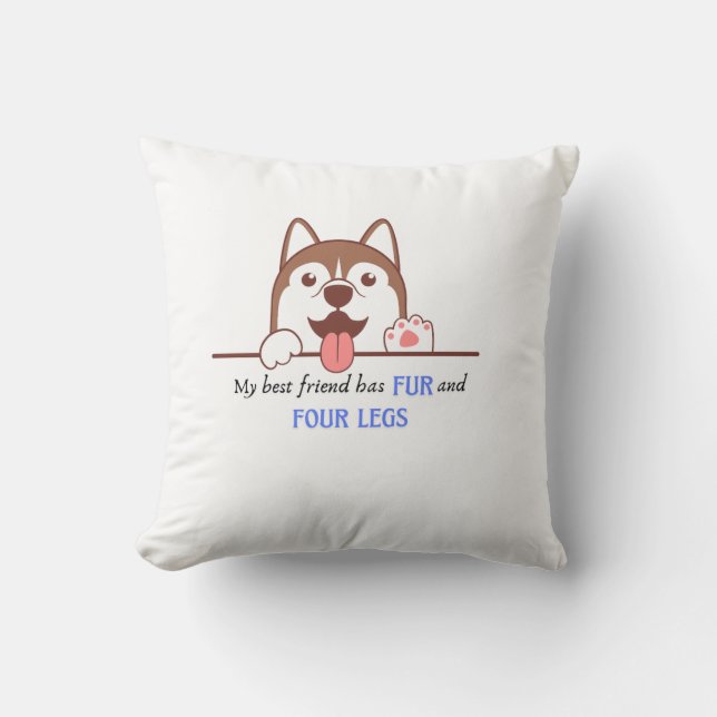 Coussins de chien mignons (Recto)