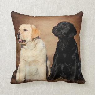 Coussins de chiot de labrador retriever
