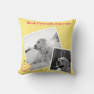 Coussins de collection de photos branchés pour les