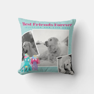 Coussins de collection de photos branchés pour les