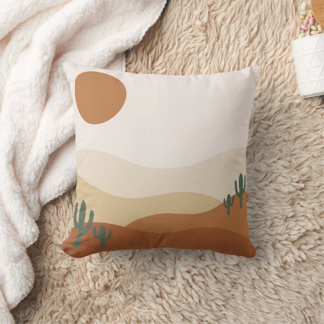 Coussins de jet Boho Tons Terre (Couverture)