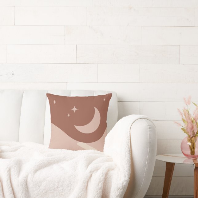 Coussins de jet Boho Tons Terreux (Canapé)