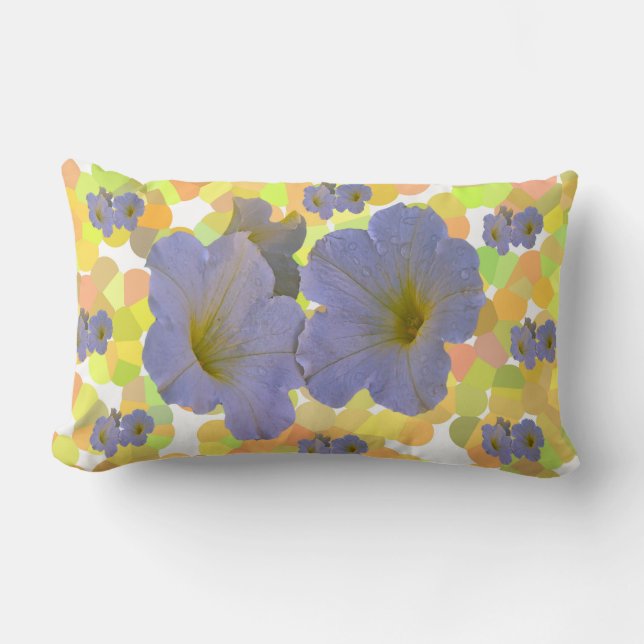 Coussins de jet de fleurs de printemps (Recto)