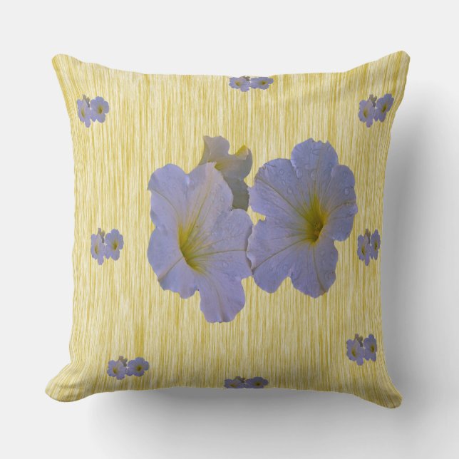 Coussins de jet de fleurs de printemps (Recto)