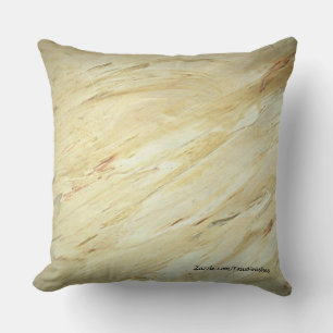 Coussins de jet en faux pierre motif marbre blanc