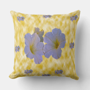 Coussins de jeté de fleurs de printemps