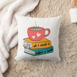Coussins de jeté pour amateur de livres