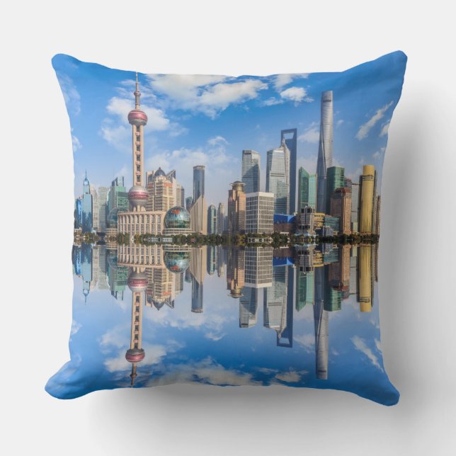 Coussins de jetée de Shanghai au bord de l'eau (Recto)