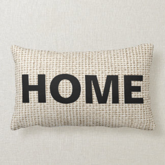 Coussins de la déco de Burlap Look