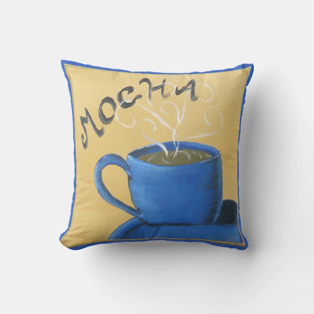 Coussins de MoJo d'Américain de café (Recto)