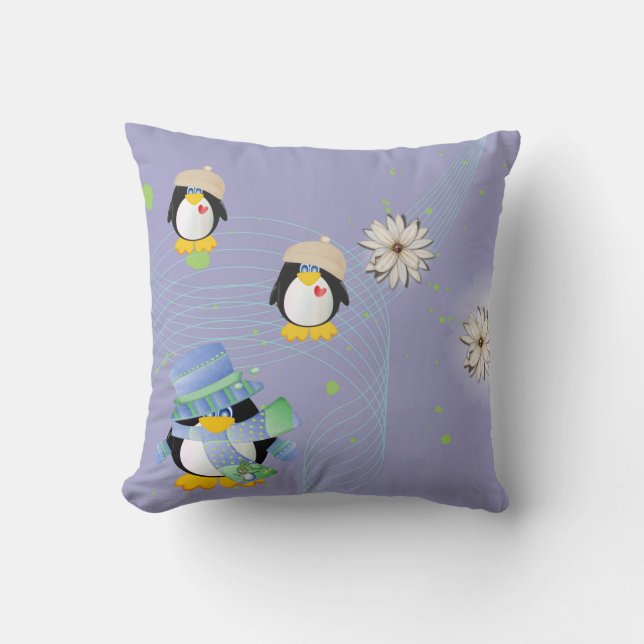 Coussins de Penguin MoJo (Recto)