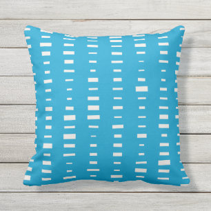 Coussins de plein air Island Blue - Block Stripe