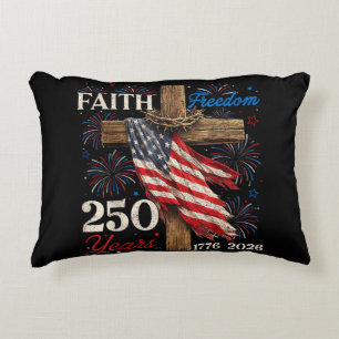 Coussins Décoratifs 250 Ans de Foi et de Liberté Chemises du 4 juillet