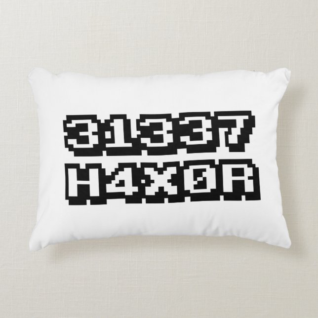 COUSSINS DÉCORATIFS 31337 H4X0R (Devant)