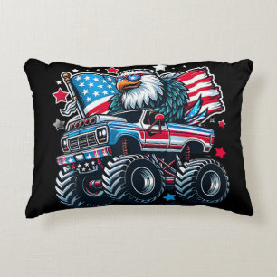 Coussins Décoratifs 4 juillet Drapeau américain patriotique aigle USA 