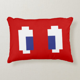 Coussins Décoratifs 8 bits Pixel Manga Eyes