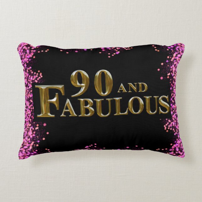 Coussins Décoratifs 90e anniversaire  (Devant)