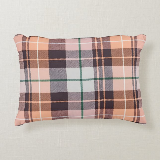 Coussins Décoratifs à damiers Brown (Devant)