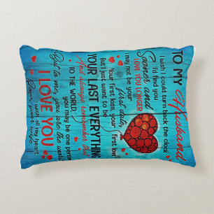 Coussins Décoratifs À ma conception de mari   Citations D'Amour Au Mar