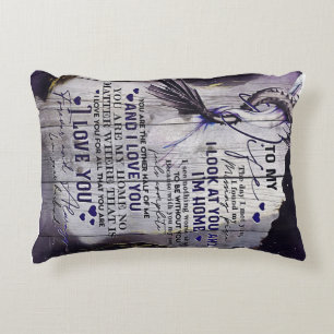 Coussins Décoratifs À ma femme   Citations Drôle À La Femme   Nouveau 