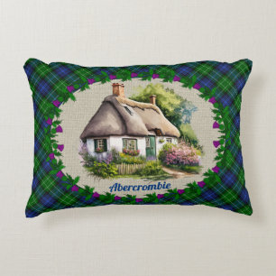 Coussins Décoratifs Abercrombie Cottage Toit de Chaume & Tartan Person