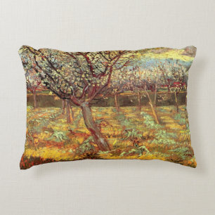 Coussins Décoratifs Abricotiers en fleurs par Vincent van Gogh