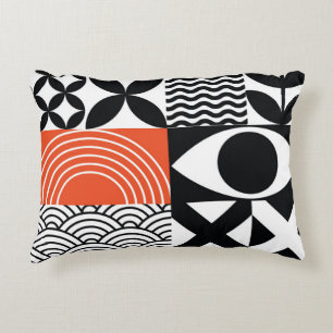 Coussins Décoratifs Abstrait moderne : toile de design artistique.